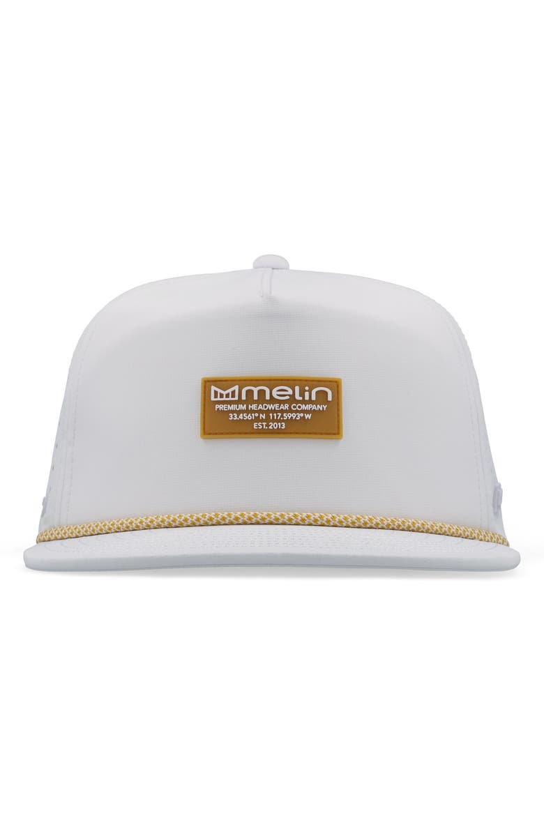 Melin Coronado Gum Hydro Snapback Ball Cap, Alternate, color, White Gum