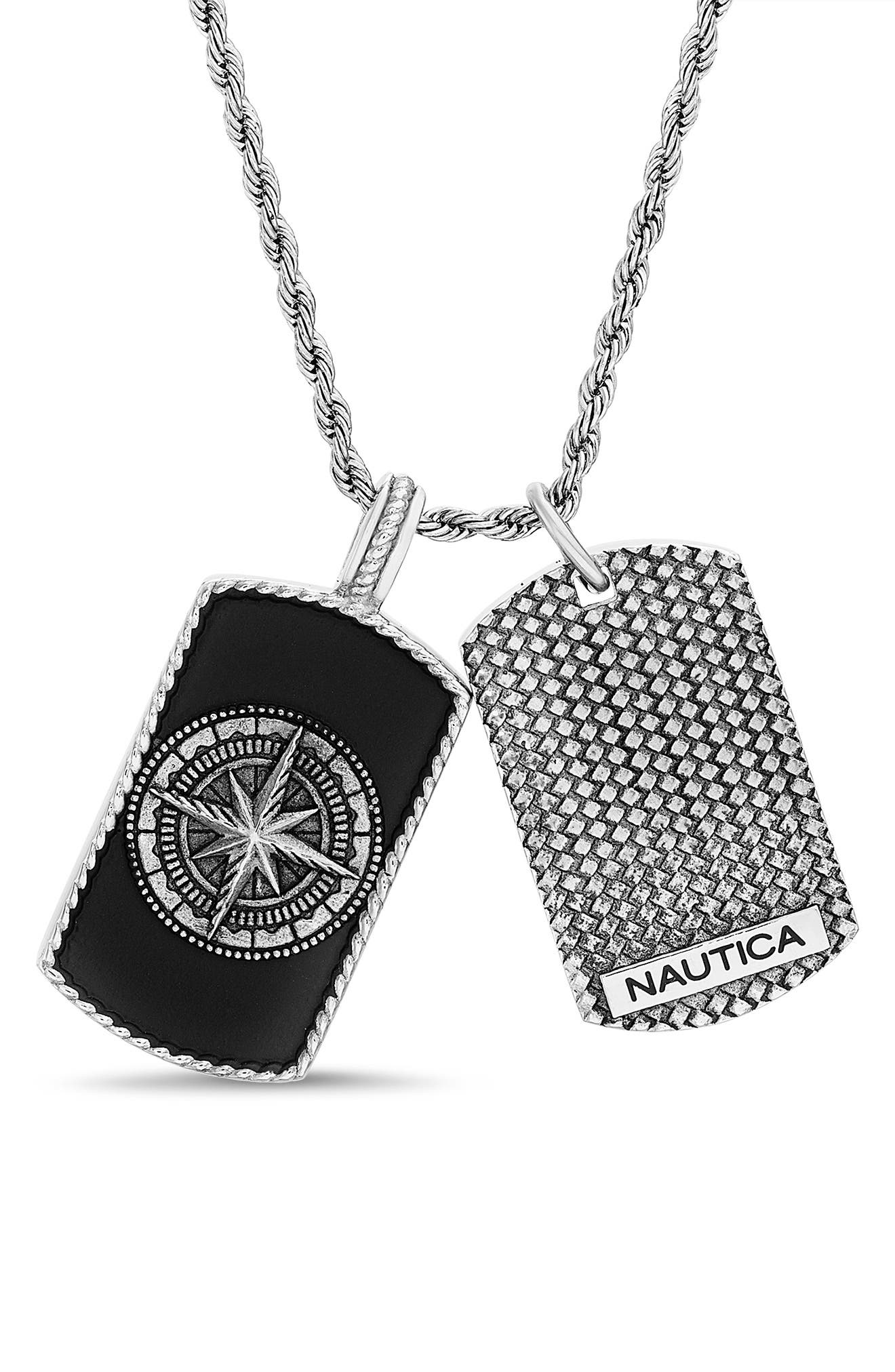 Compus Card NES JEWELRY Mens' Compass Dogtag Pendant Necklace (Women) | Nordstromrack