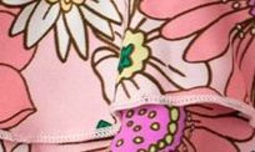 SHADE CRITTERS SHADE CRITTERS KIDS' RETRO BLOSSOM RUFFLE TIERED COVER-UP SKIRT 