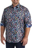 Robert Graham DXL Big & Tall Hemlock Sport Shirt