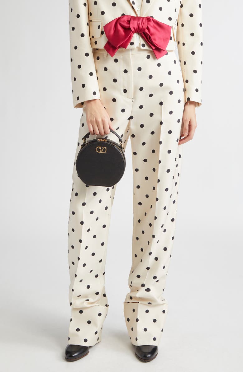 Valentino Garavani VLOGO Signature Circle Crossbody Bag, Alternate, color,