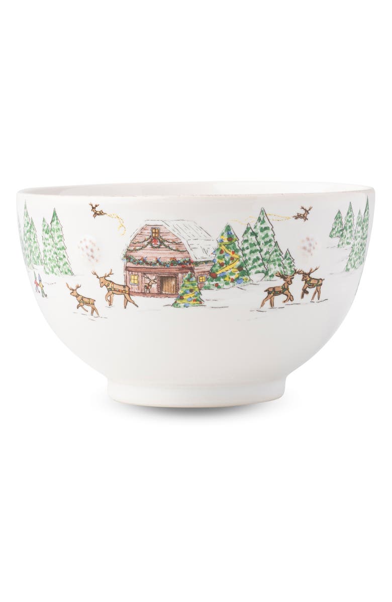 Juliska Berry & Thread North Pole 16-Piece Dinnerware Set, Alternate, color, Multi