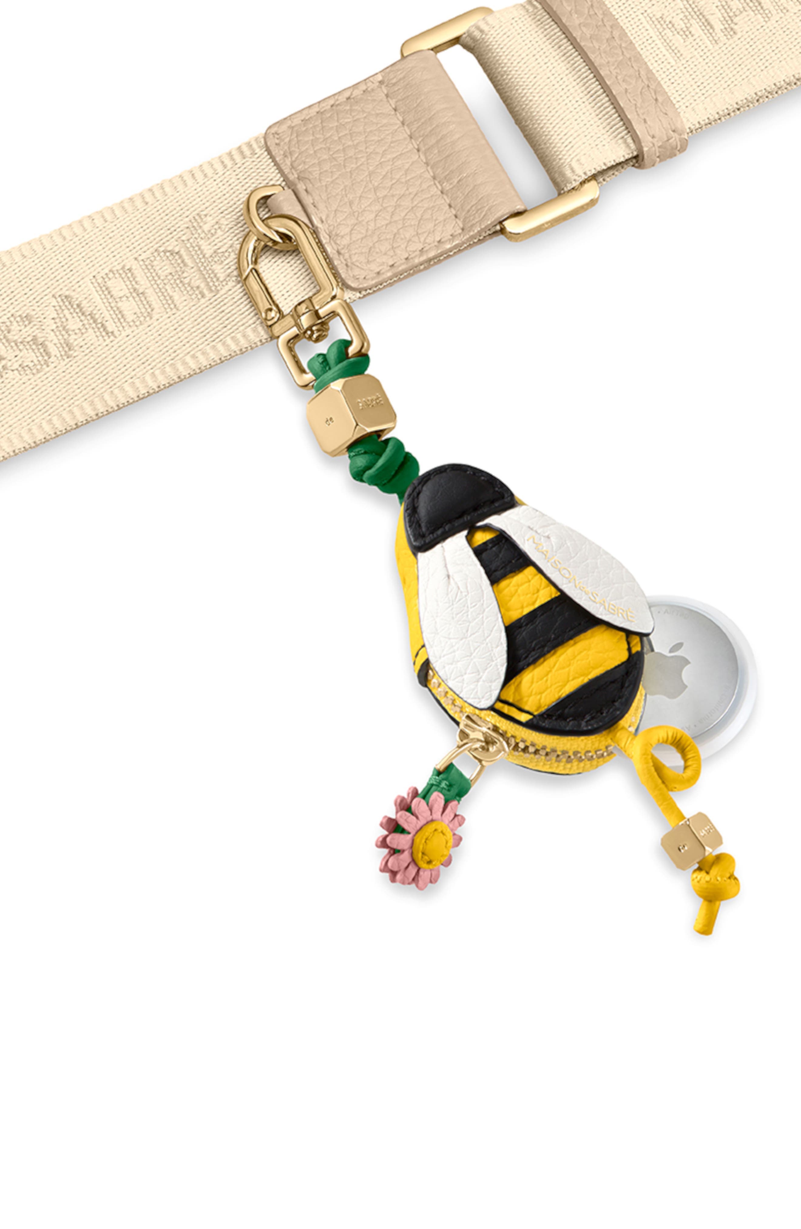 The SABRÉMOJI Garden Bug Charm, Alternate, color, Bumblebee