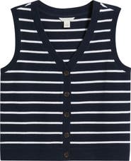Caslon® Buttoned Sweater Tank