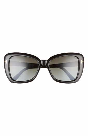 TOM FORD Maeve 55mm Gradient Butterfly Sunglasses