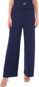 Vince Camuto Wide Leg Pull On Pants
