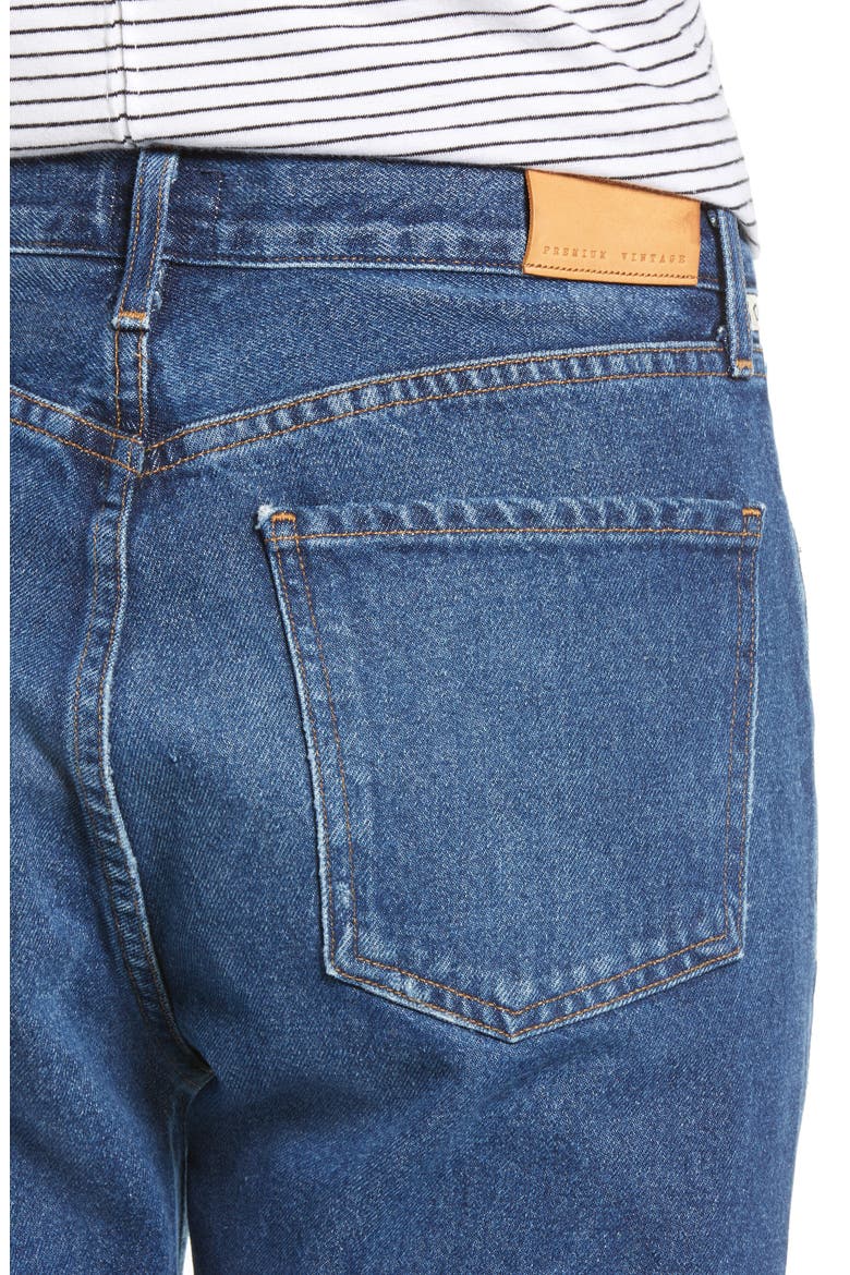 Crop Straight Leg Jeans, Alternate, color, WISH