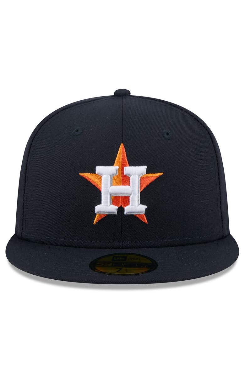 New Era Men's New Era Navy Houston Astros 2025 Jackie Robinson Day 59FIFTY Fitted Hat, Alternate, color, Navy