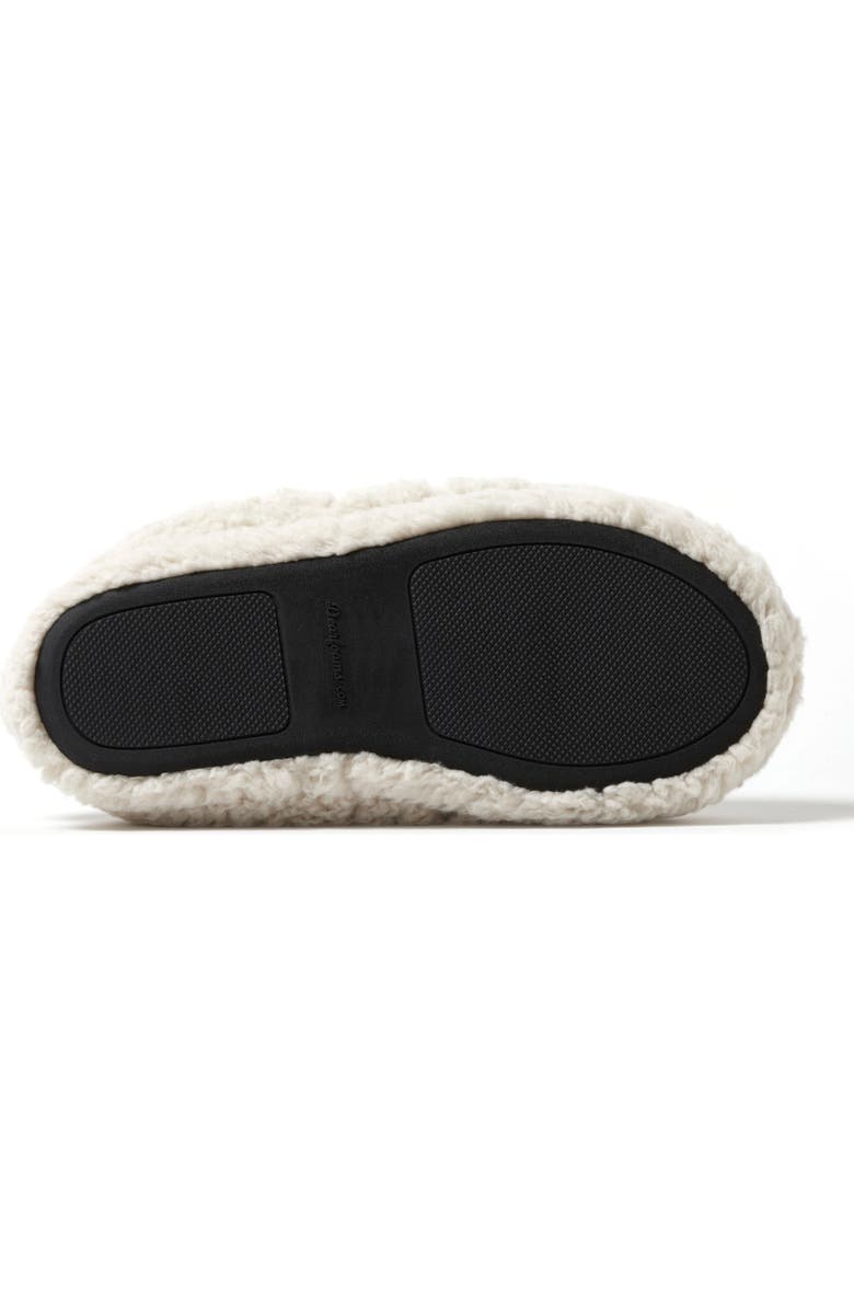 DEARFOAMS Unisex Animal Closed Back Slipper, Alternate, color, Creme Brulee