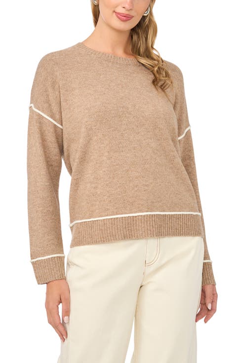 Contrast Sweater