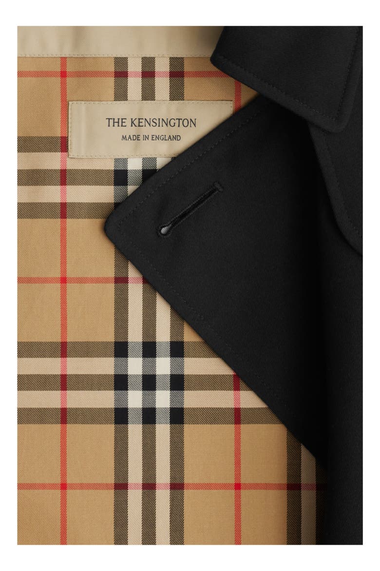 Short Kensington Heritage Trench Coat, Alternate, color, Black