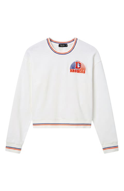 Denver Broncos Cropped Graphic Sweatshirt