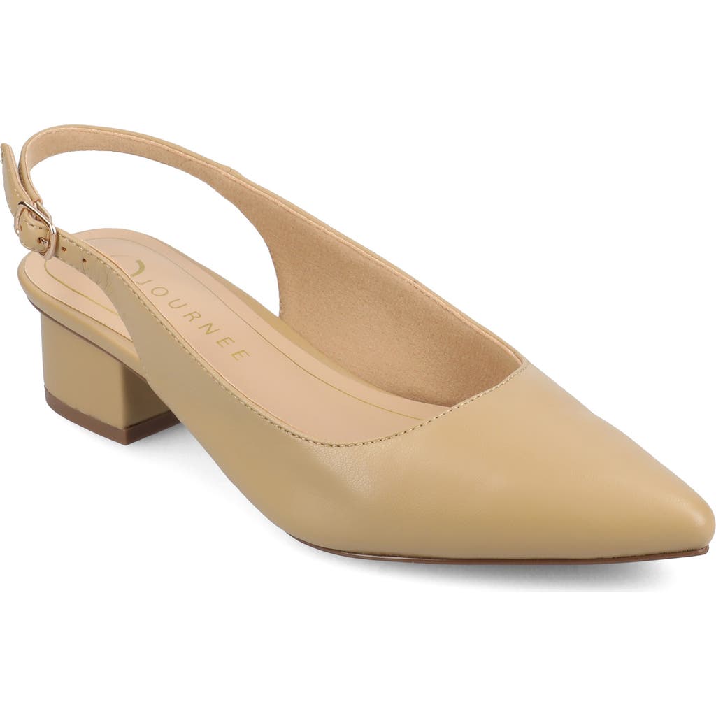JOURNEE COLLECTION JOURNEE COLLECTION SYLVIA SLINGBACK PUMP