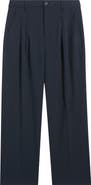 CASUAL FRIDAY Grant Pinstripe Wide Leg Pleated Pants