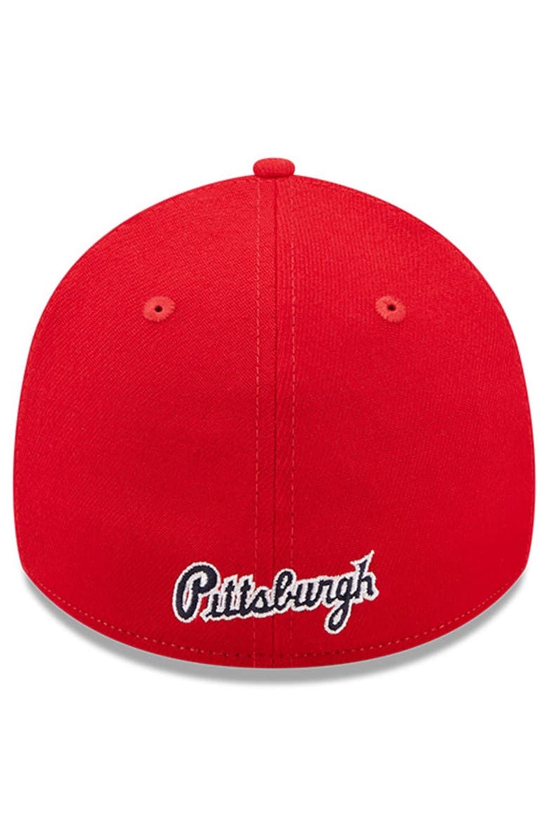 New Era Men's New Era Red Pittsburgh Pirates 2022 4th of July 39THIRTY Flex Hat, Alternate, color,