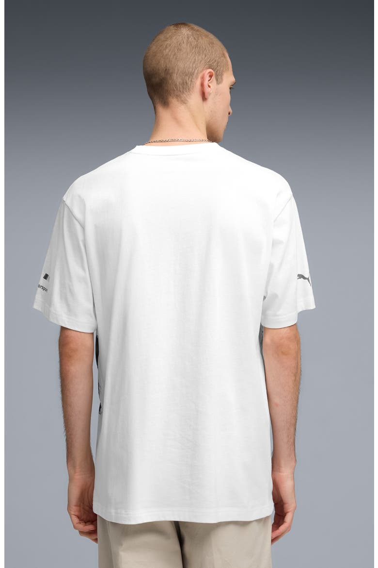 BMW M Motorsport Car Cotton Graphic T-Shirt, Alternate, color, PUMA WHITE