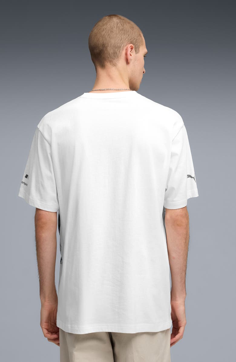 PUMA BMW M Motorsport Car Cotton Graphic T-Shirt, Alternate, color, Puma White