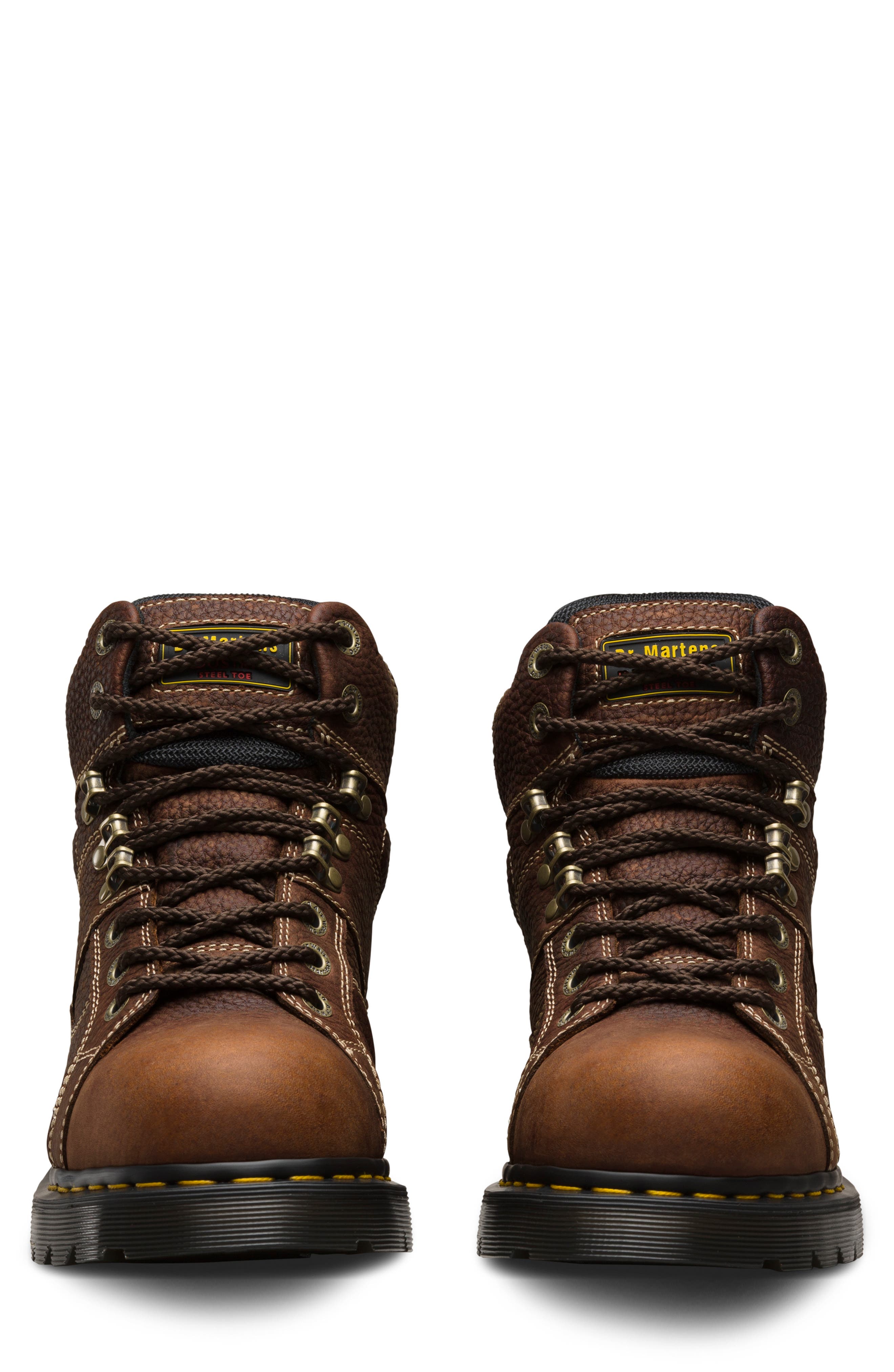 Dr. Martens Iron Bridge Leather Combat Boot, Alternate, color, 