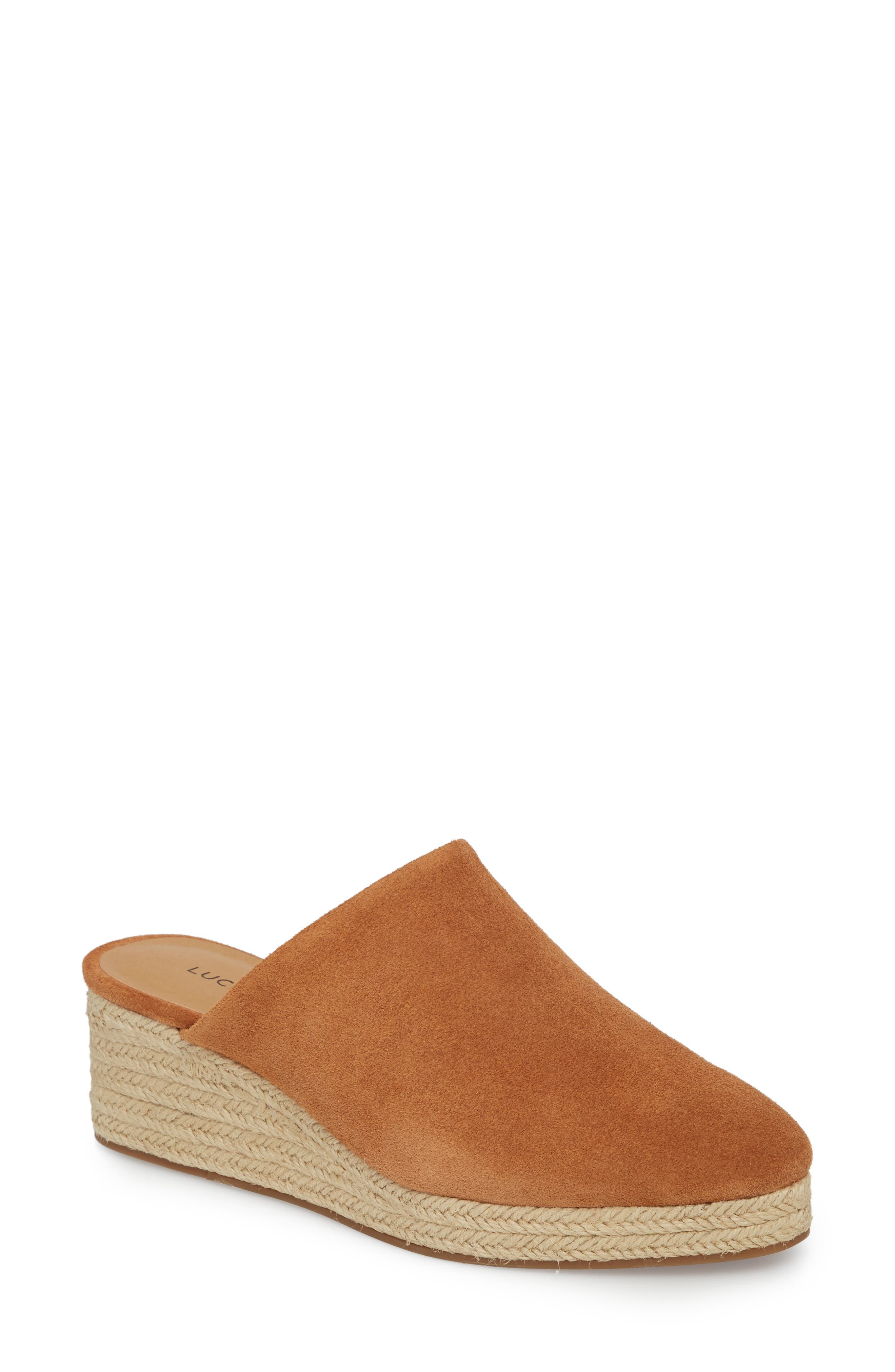 Lidwina Espadrille Mule, Main, color, MACAROON SUEDE