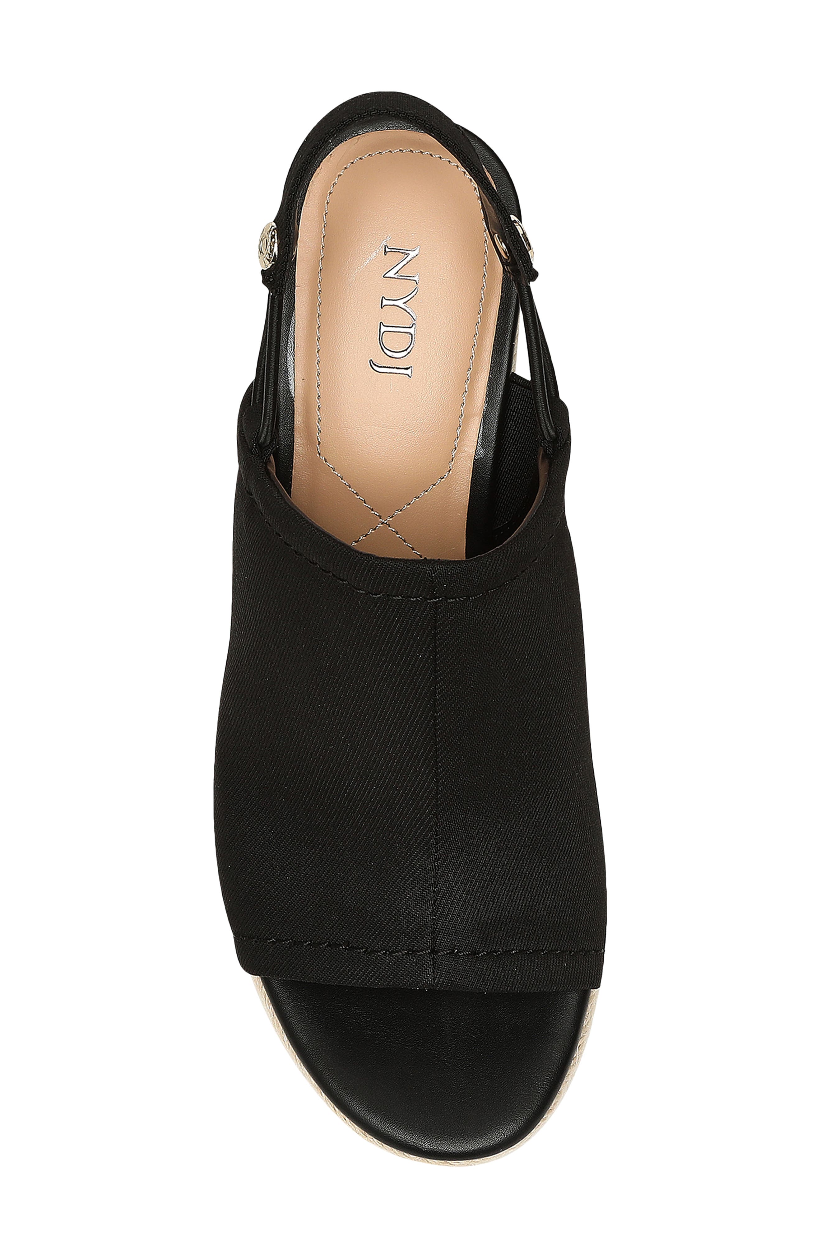 NYDJ Cai Slingback Espadrille Wedge Sandal, Alternate, color, 