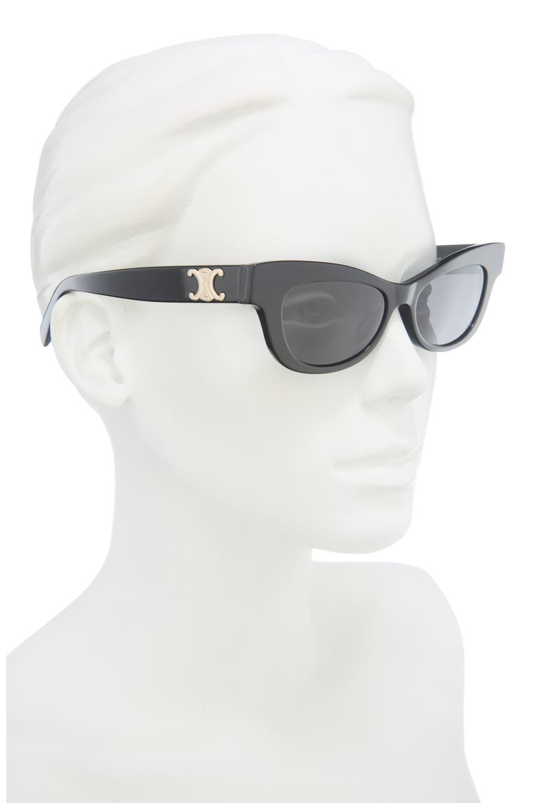 3 Dots 51mm Rectangular Sunglasses, Alternate, color, DARK HAVANA / BROWN