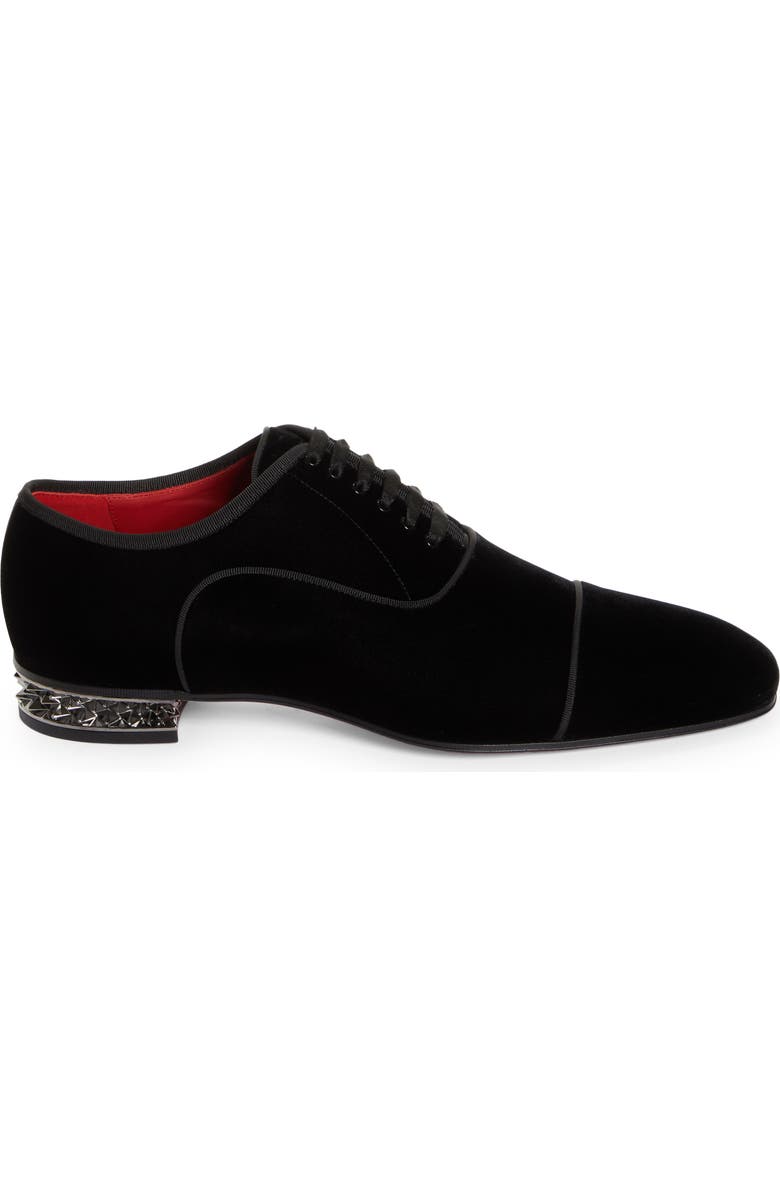 Christian Louboutin Greggyrocks Velvet Oxford, Alternate, color,