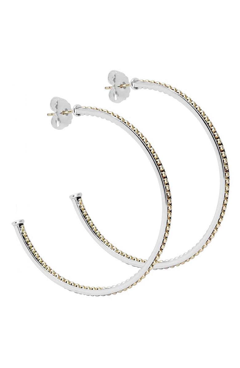 LAGOS Infinity Hoop Earrings, Main, color, Gold