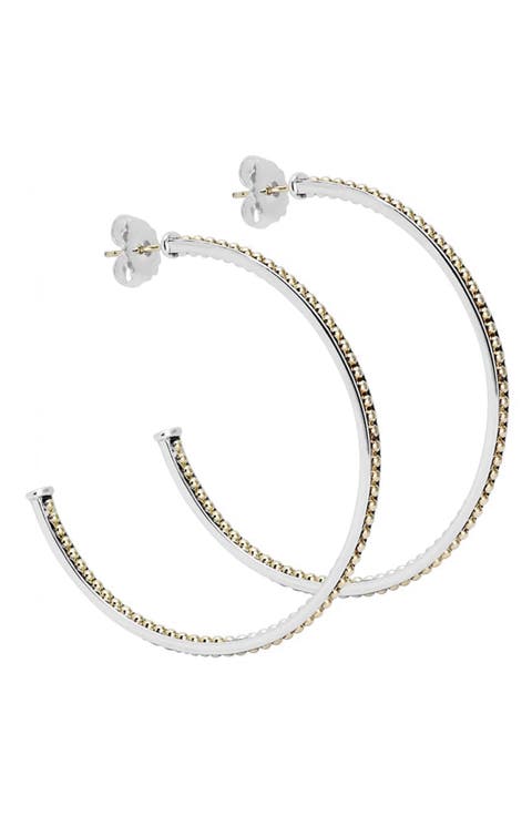 Infinity Hoop Earrings