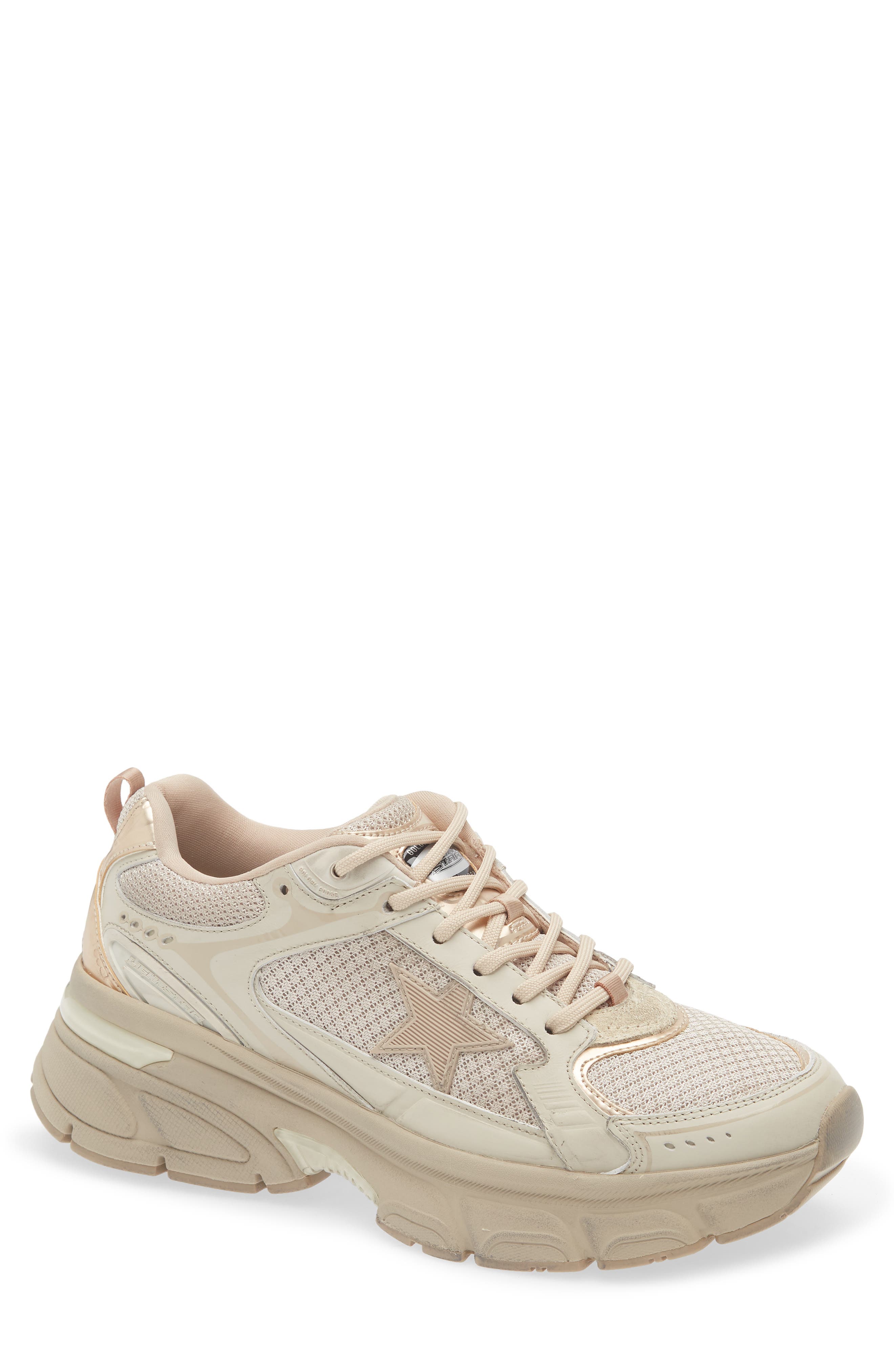 Golden Goose Lightstar Sneaker, Main, color, Gray / Taupe