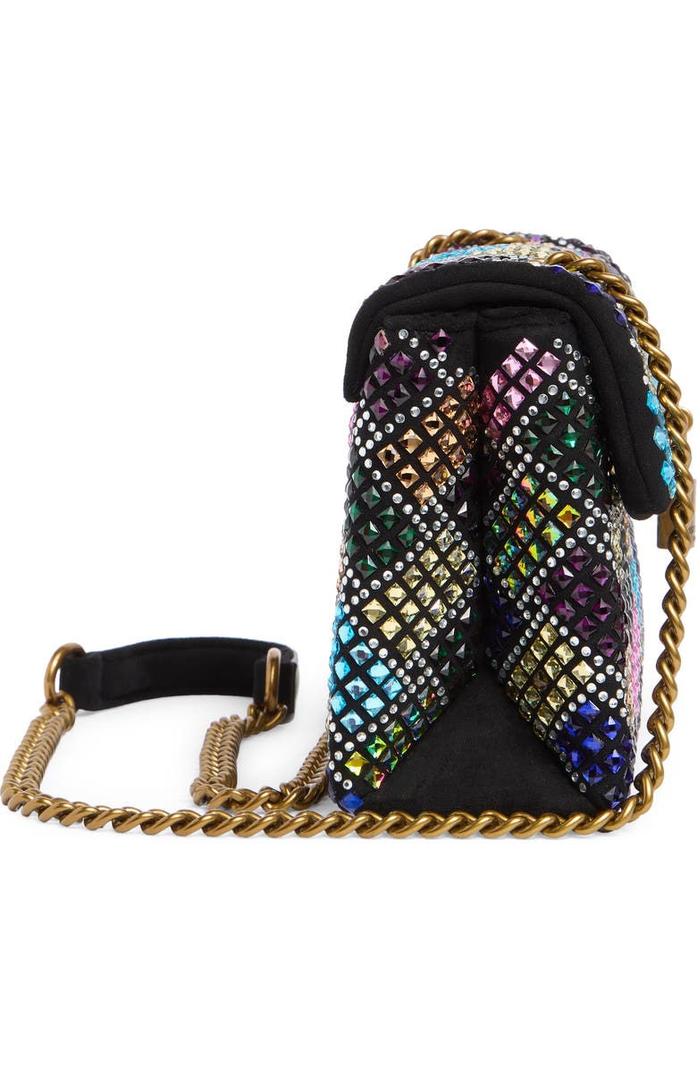 Kurt Geiger London Mini Brixton Crystal Shoulder Bag, Alternate, color, Mult/Other