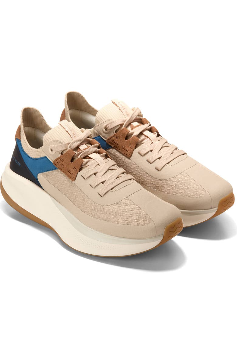 Cole Haan GRANDPRO All Day Runner Sneaker, Main, color, Oat / Blue/ Ivory