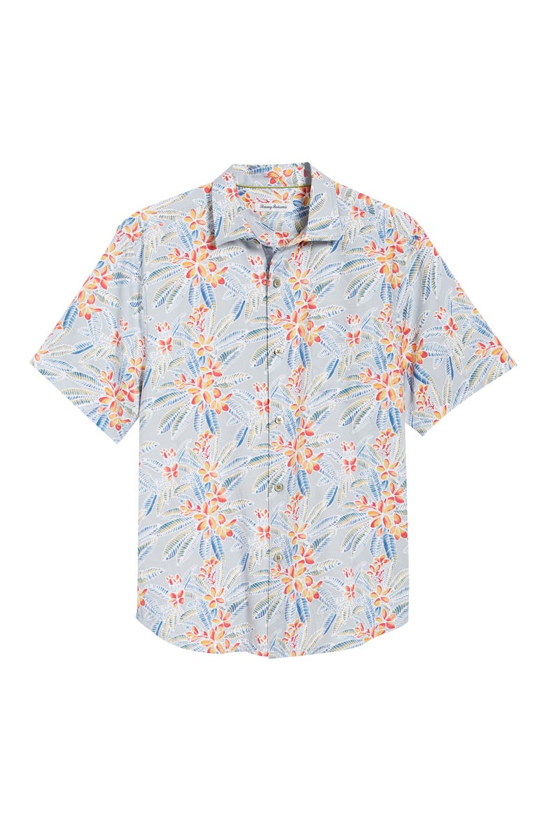 Florence Flora Classic Fit Short Sleeve Button-Up Shirt, Alternate, color, FEATHERSTONE