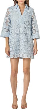 English Factory Guipure Lace Minidress
