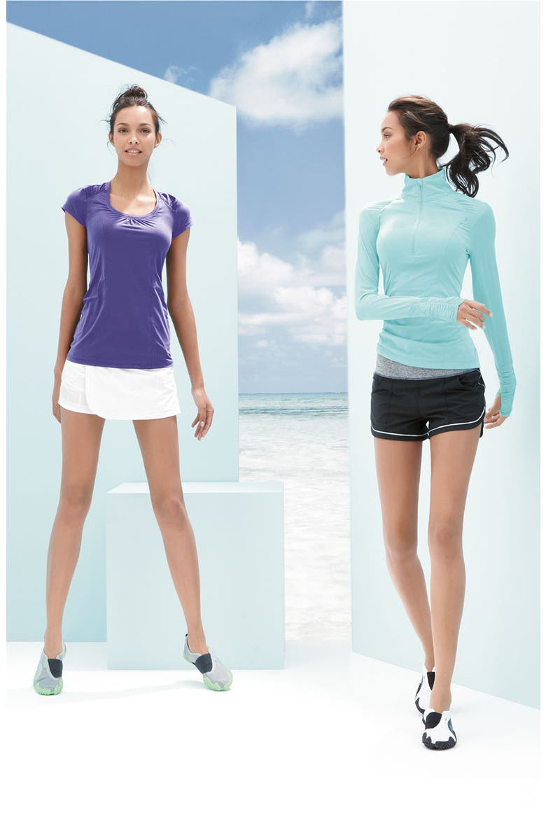 'Go' Shorts, Alternate, color, BLACK