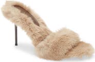 Jeffrey Campbell Big Mama Faux Fur Sandal