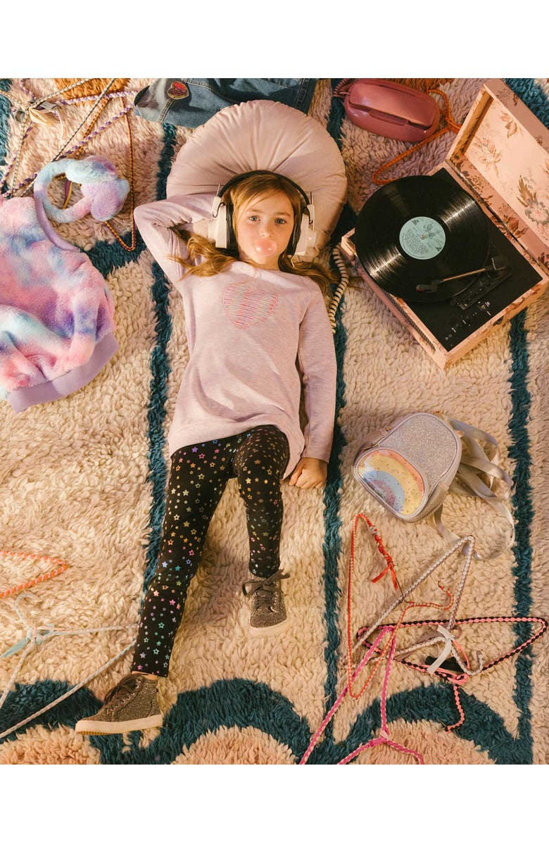 Deux par Deux Girl's Faux Fur Sleeveless Vest Multicolor, Alternate, color, 