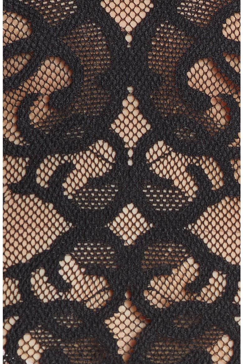 Narcissus Crop Top, Alternate, color, CAVIAR
