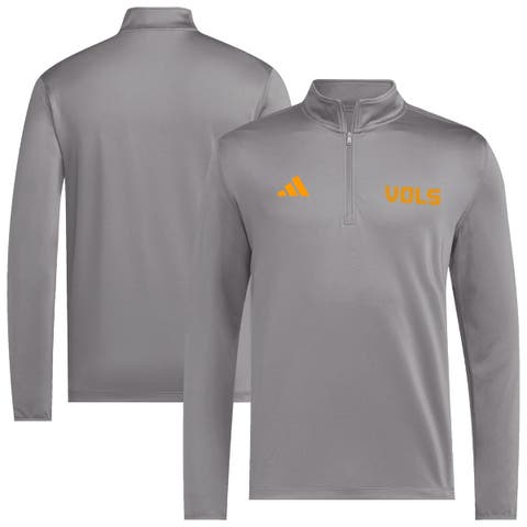 Men's adidas  Gray Tennessee Volunteers Ultimate365 Cozy Quarter-Zip Top