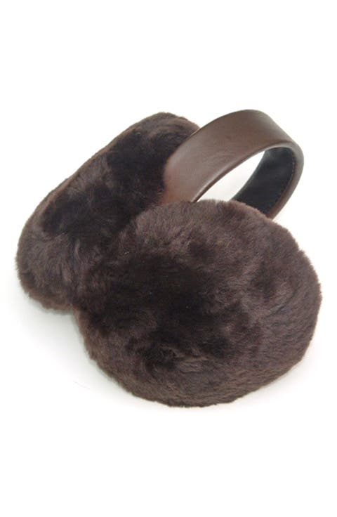 Genuine Shearling Leather Earmuffs