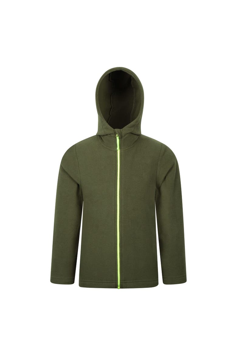 Childrens/Kids Camber Full Zip Hoodie, Main, color, Khaki Green