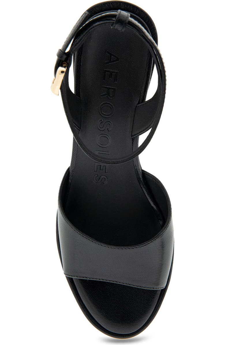 Aerosoles Nixon Ankle Strap Wedge Sandal, Alternate, color,