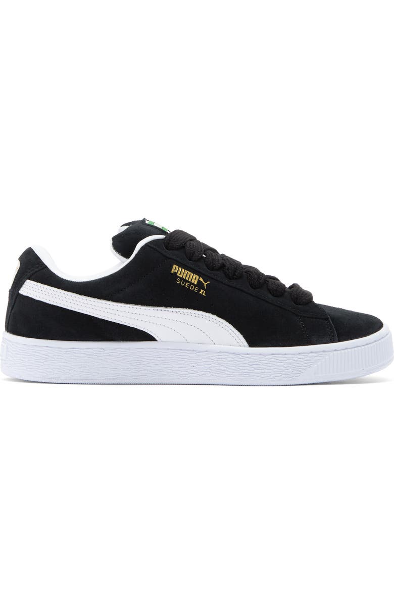 PUMA Suede XL Sneaker, Alternate, color, Puma Black-Puma White