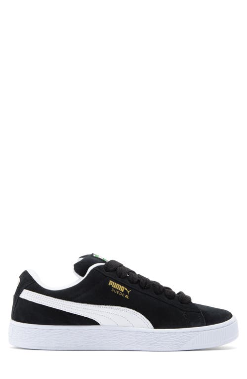 Puma Suede Xl Sneakers In Black Suede