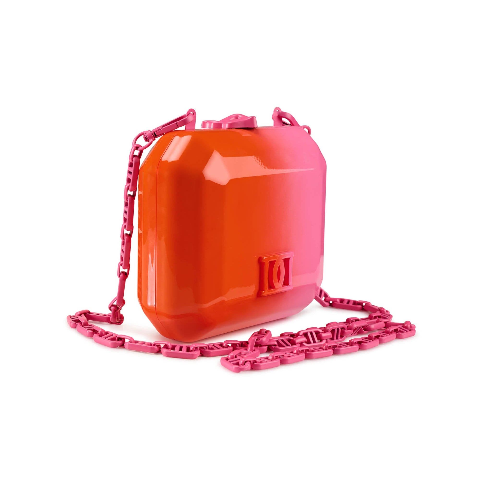Diva Crossbody Clutch, Alternate, color, Pink Ombre