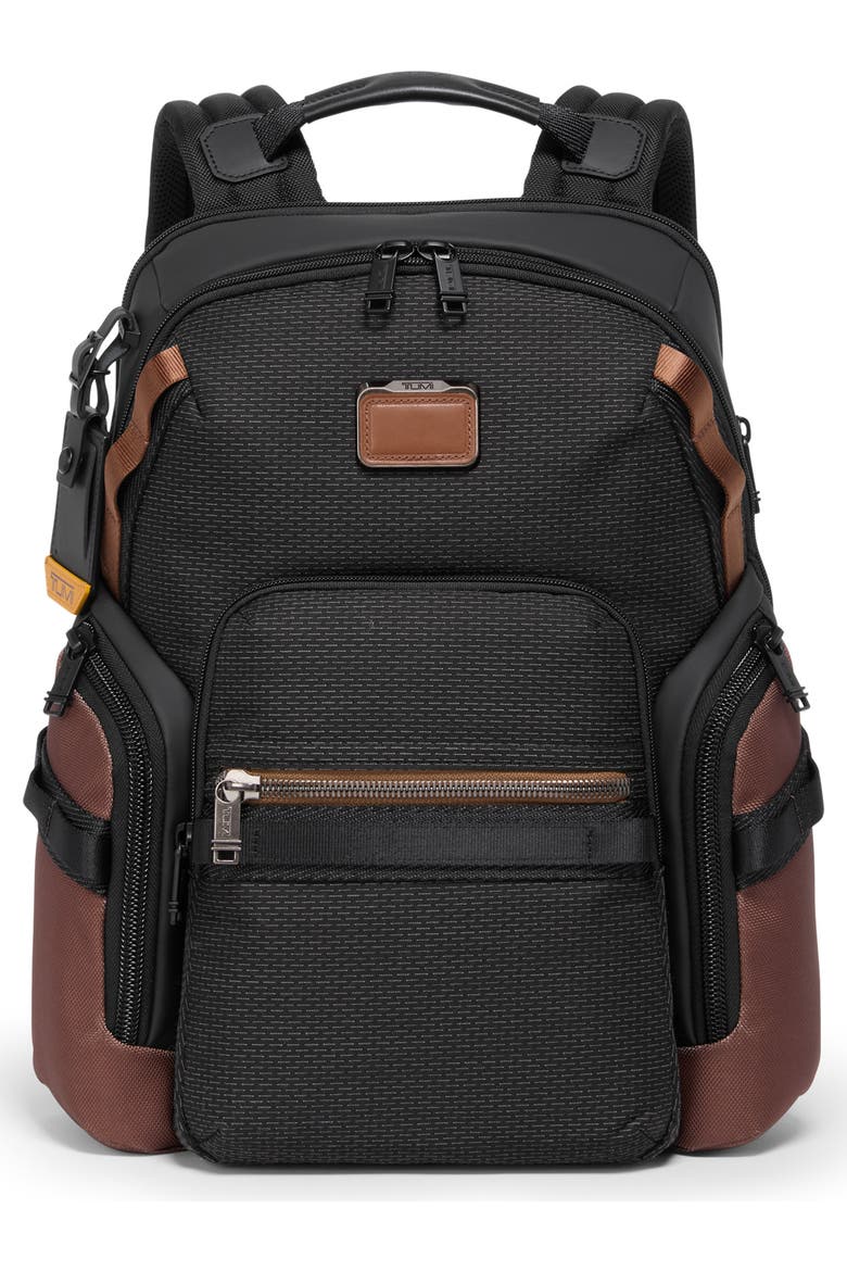 tumi backpack nathan Brushed Blue 125372-4045 0232693BBL De Santis sophisticated design built to last Tumi Nathan Shell Backpack -