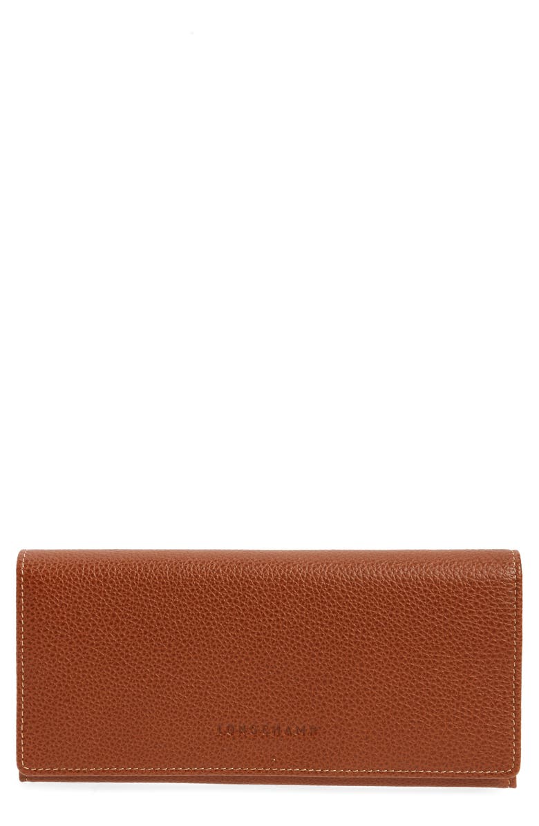 Longchamp 'Veau' Continental Wallet, Main, color,