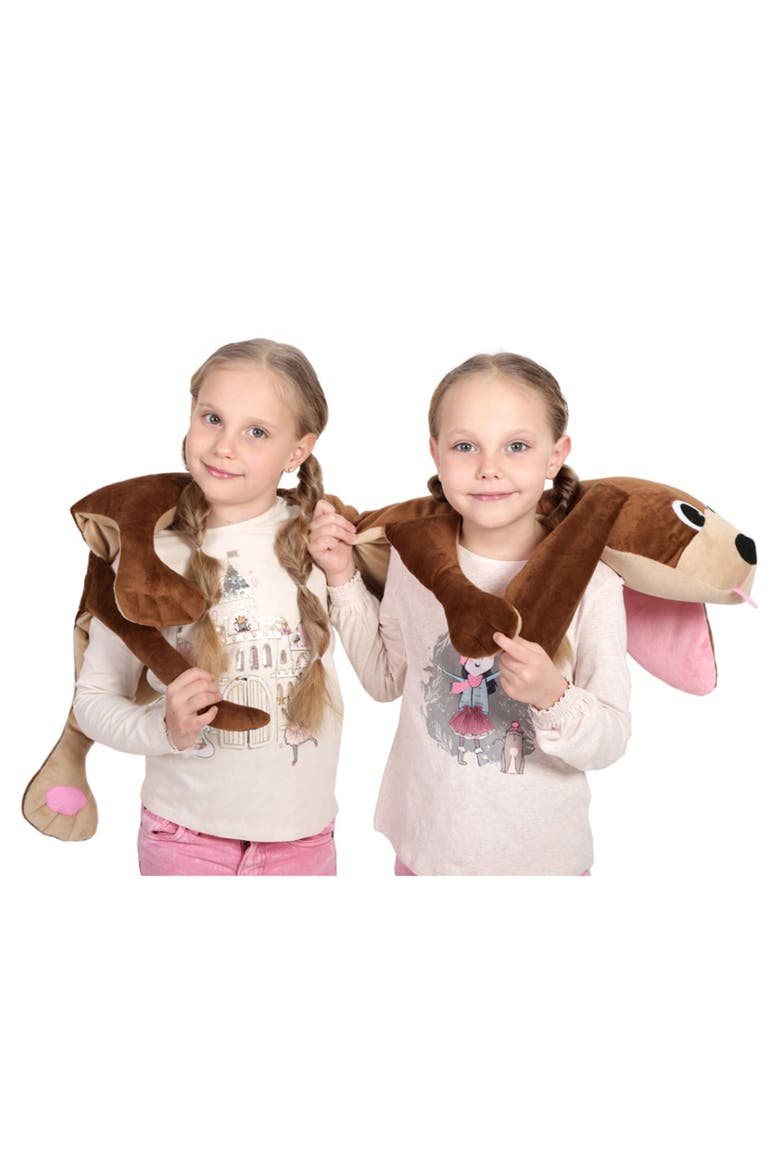 Vema Dog Weighted Stuffed Animal, Alternate, color, NO COLOR