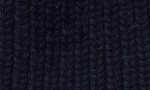 Mackage Jude Colorblock Wool Blend Rib Beanie In Blue