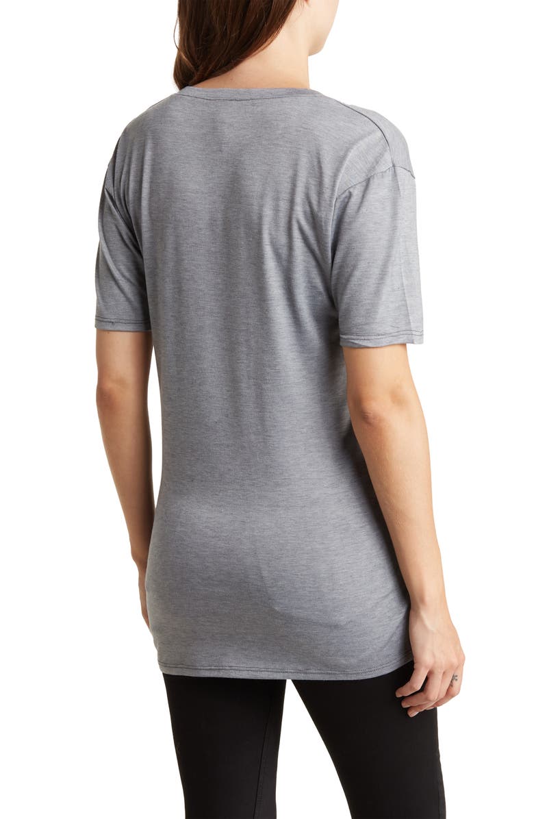 GO COUTURE Printed Pocket T-Shirt, Alternate, color,