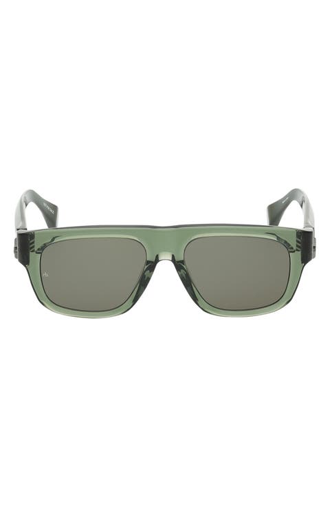 53mm Square Sunglasses
